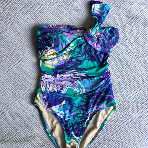 asymmetrical one piece bathing suits